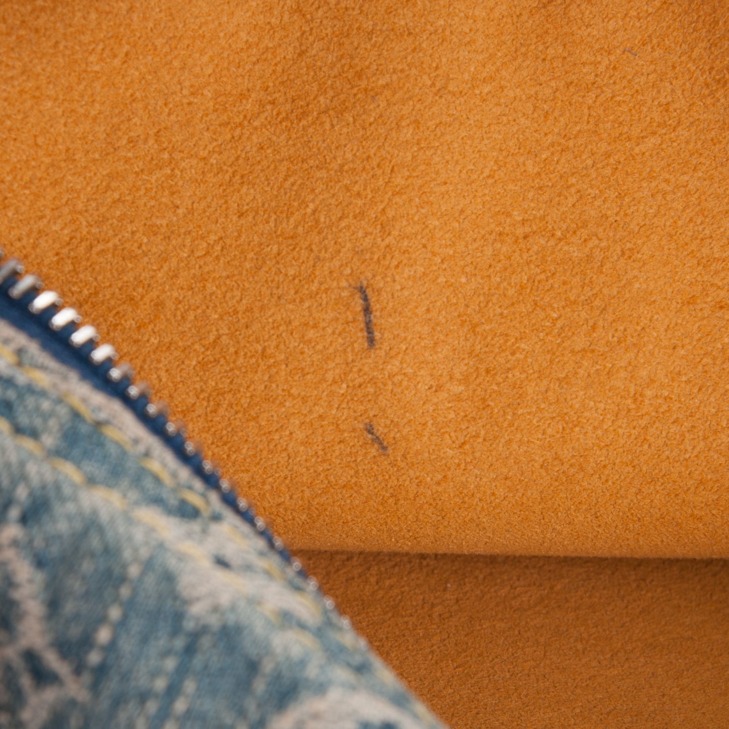 Monogram Denim Baggy PM Blue