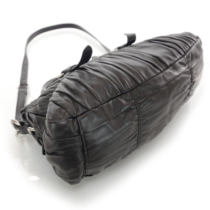 Prada Nappa Gaufre Tote Nero Black 4 of 8
