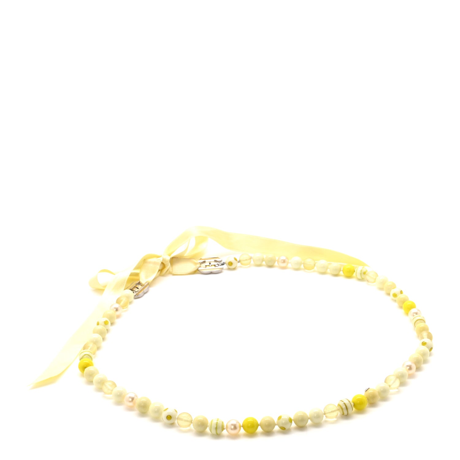Chanel Bijoux CC Chain Belt 85 34 Yellow 2 of 5