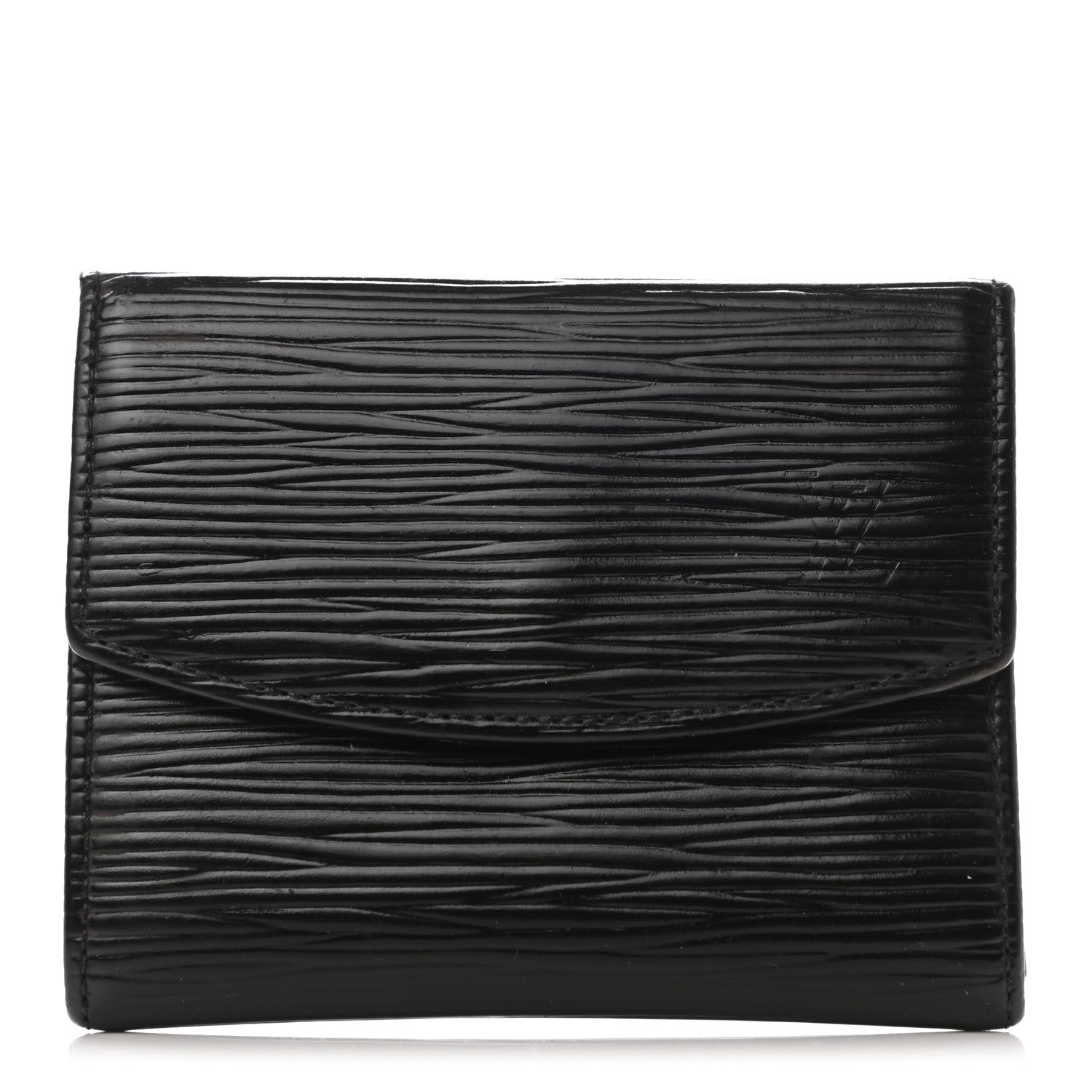 Louis Vuitton Epi Porte-Monnaie Simple Coin Purse Black 1 of 6