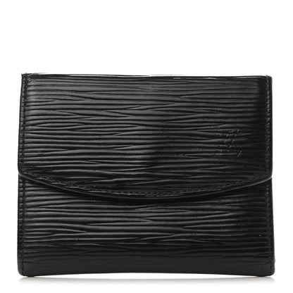 Louis Vuitton Epi Porte-Monnaie Simple Coin Purse Black 1 of 6