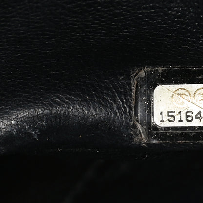 Chanel Patent Quilted Jumbo Double Flap Black 6 of 9