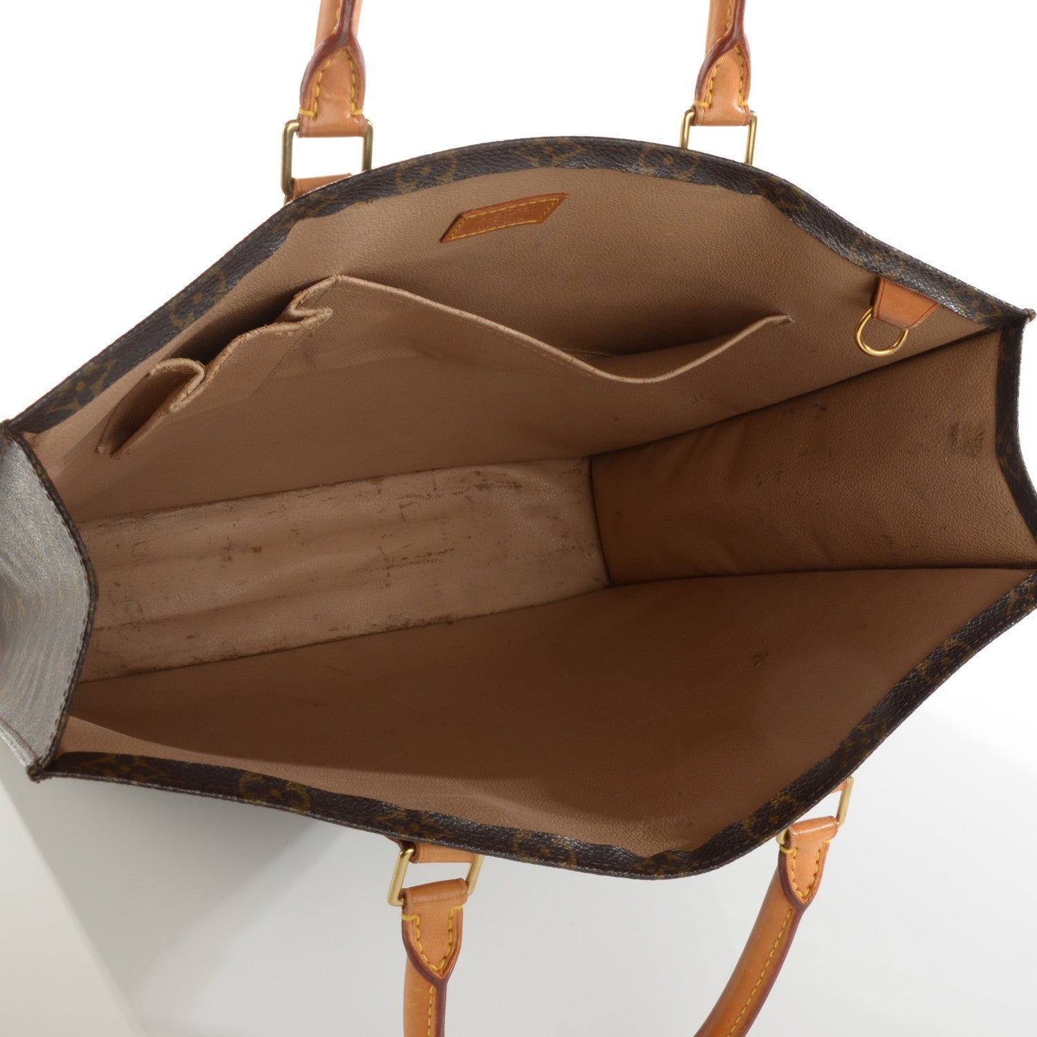 Louis Vuitton Monogram Sac Plat 8 of 10