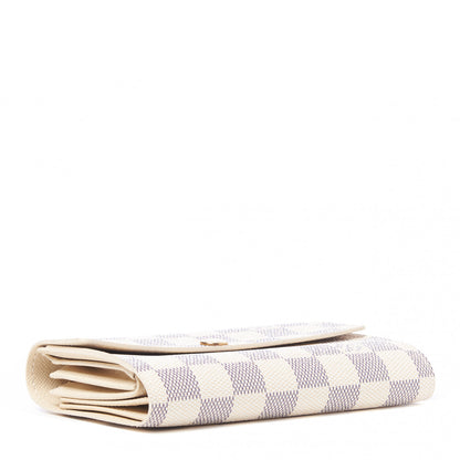 Louis Vuitton Damier Azur Alexandra Wallet 3 of 8