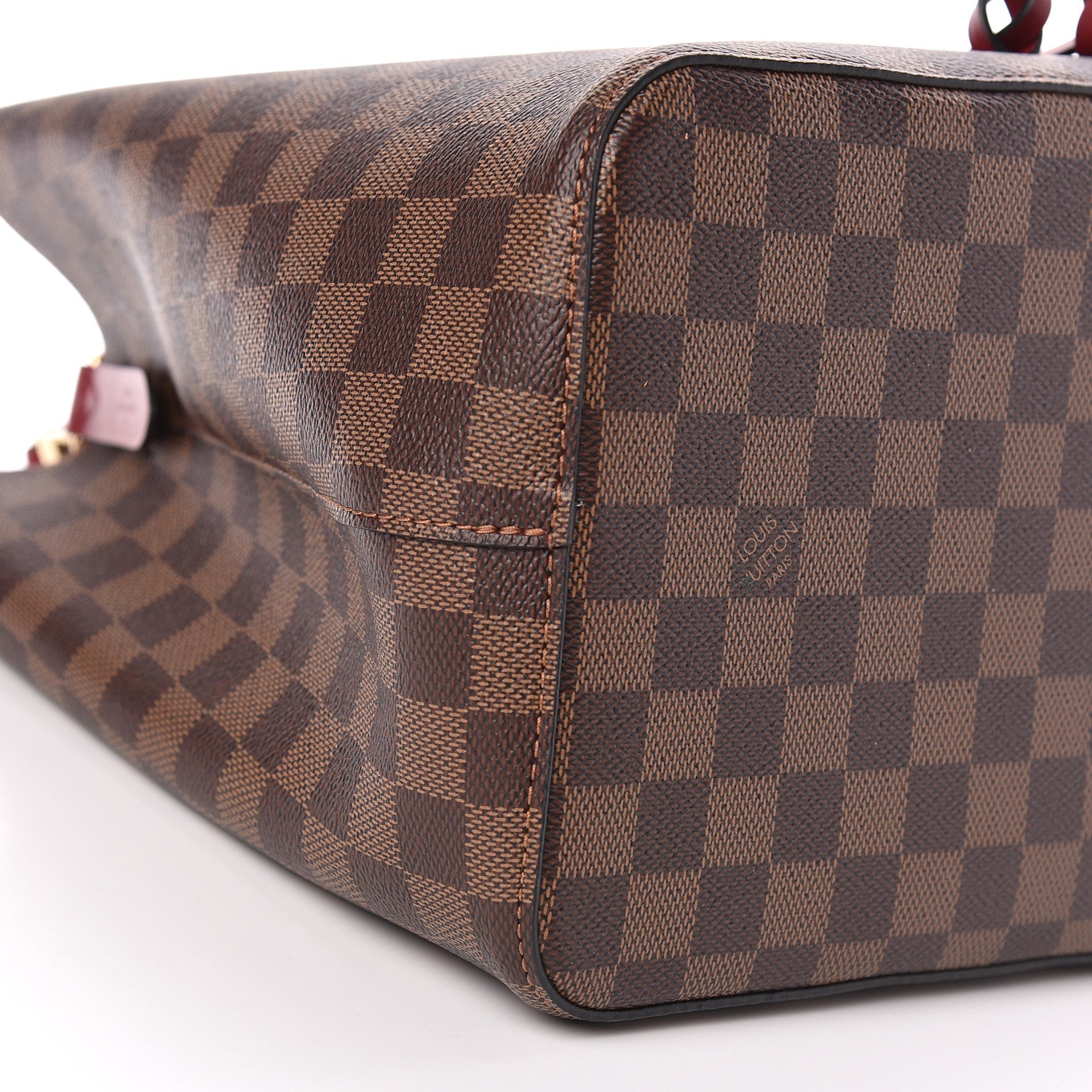 Louis Vuitton Damier Ebene Neonoe MM Cherry Berry 7 of 8