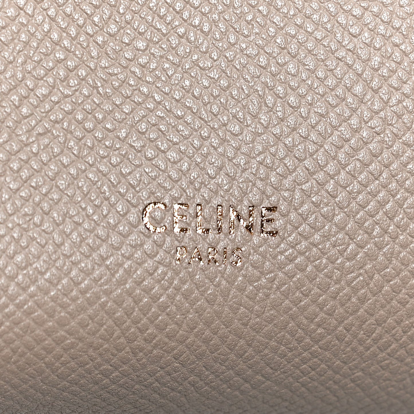 Grained Calfskin Nano Belt Bag Light Taupe