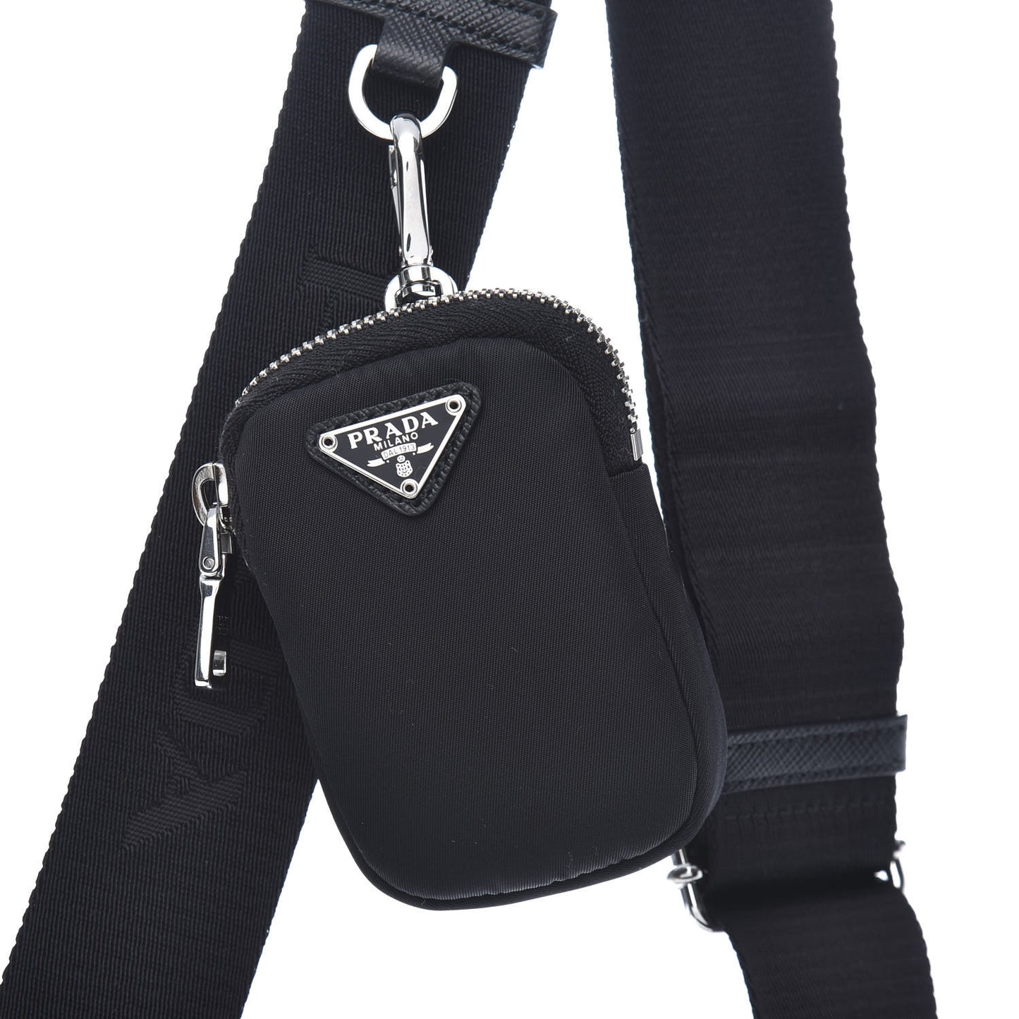 Nylon Re-Edition 2005 Shoulder Bag Black