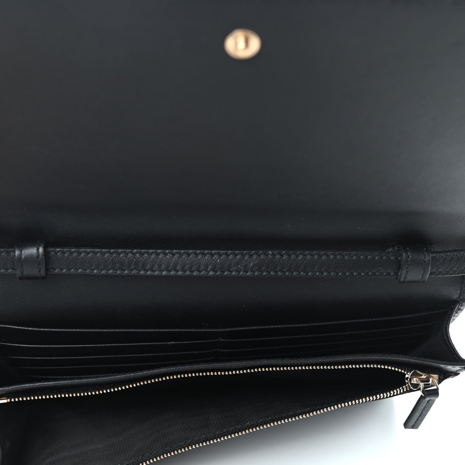 Gucci Microguccissima Crossbody Wallet Black 5 of 9