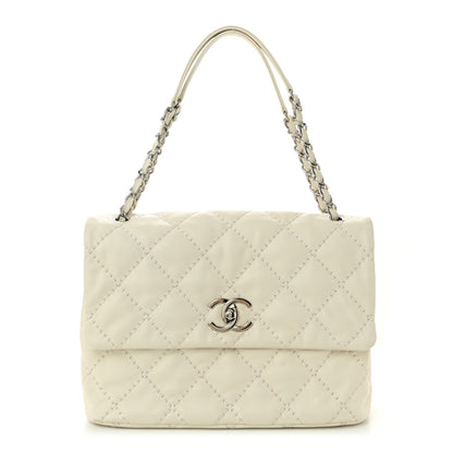 Chanel Calfskin Love Me Tender Flap White 1 of 10