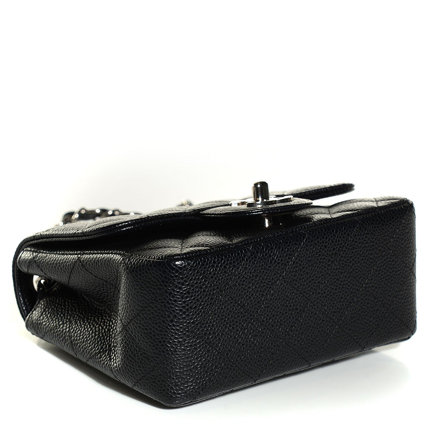 Chanel Caviar Quilted Mini Square Flap Black 4 of 8