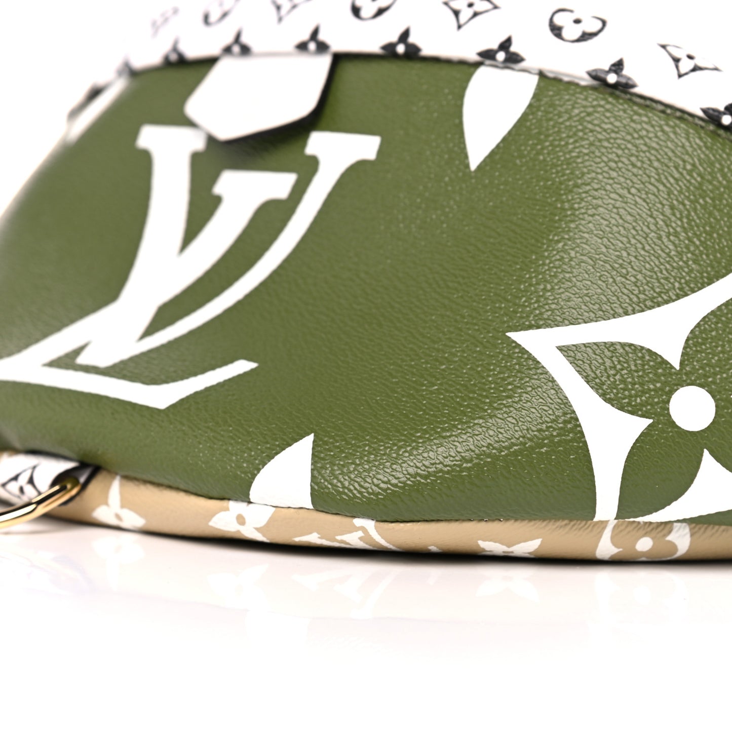 Monogram Giant Bumbag Kaki Beige