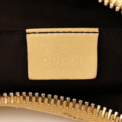 Gucci Guccissima Half Moon Hobo Yellow 6 of 13