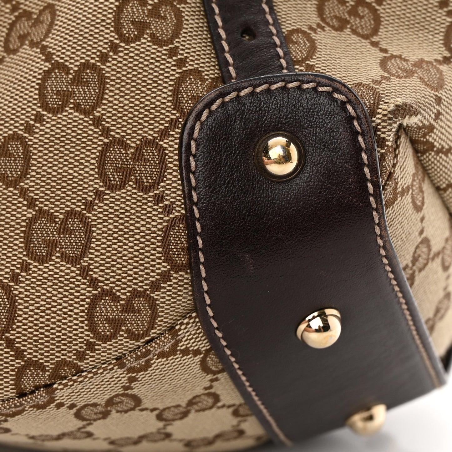 Monogram Small Pelham Shoulder Bag Dark Brown