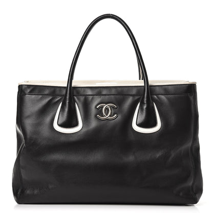 Chanel Lambskin Executive Cerf Shopper Tote Black 1 of 13