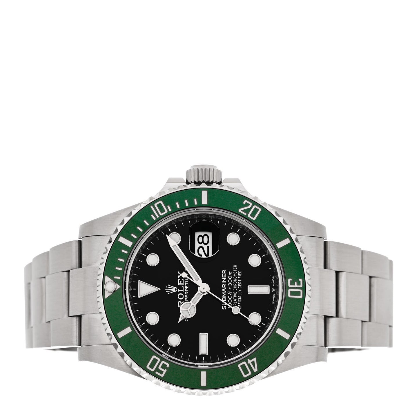 Stainless Steel 41mm Oyster Perpetual Submariner Date Starbucks Watch Black 126610LV