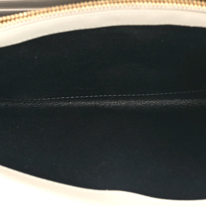 Saint Laurent SAINT LAURENT Smooth Calfskin Tri-Metal Cassandre Wallet On Chain WOC Crema Soft 6 of 12
