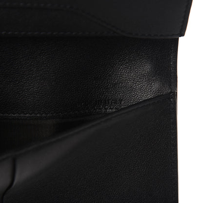 Valentino Garavani Vitello Rockstud Flap Wallet Black 10 of 10