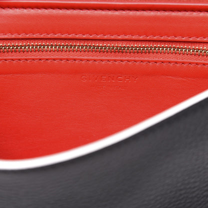 Givenchy Calfskin Small Nobile Shoulder Bag Black Red 5 of 9