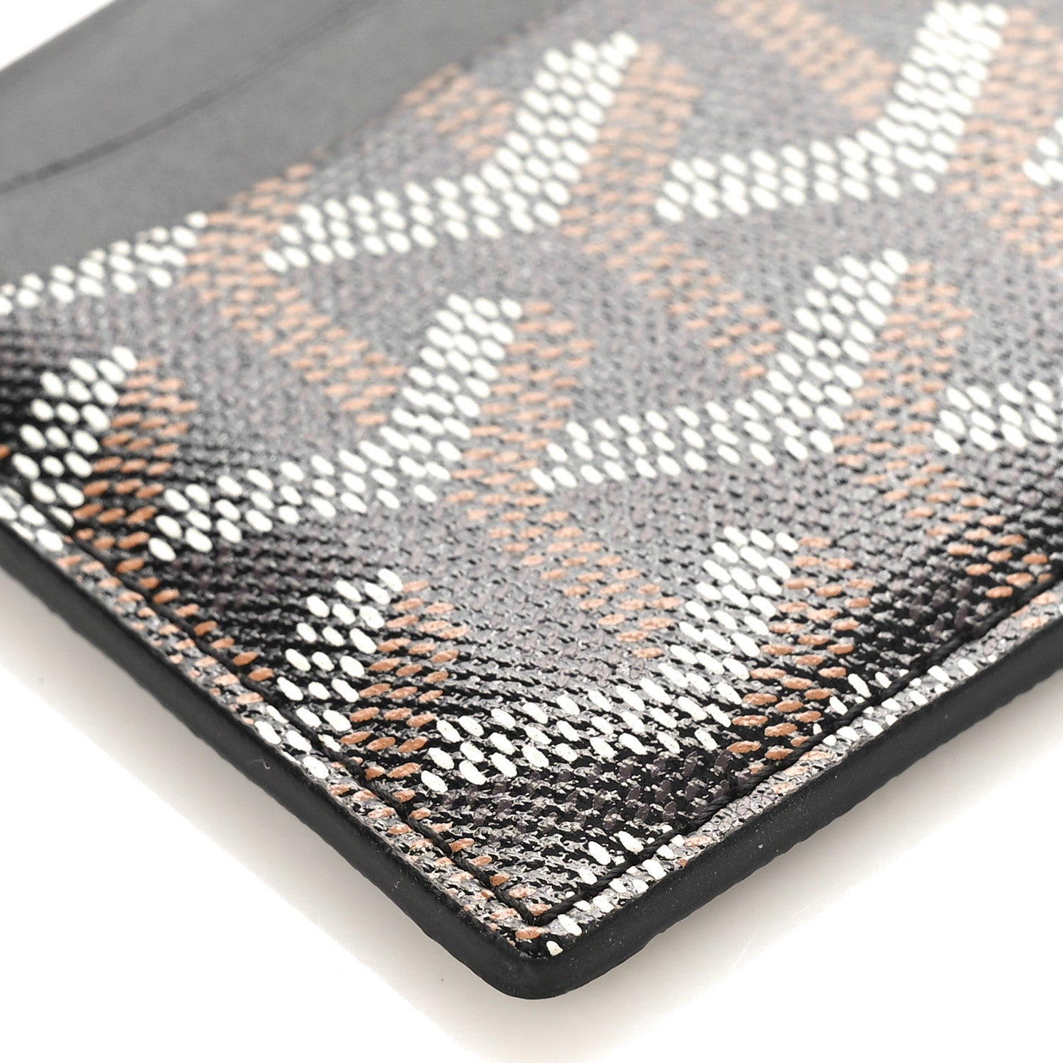 Goyard Goyardine Saint Sulpice Card Holder Black 6 of 7