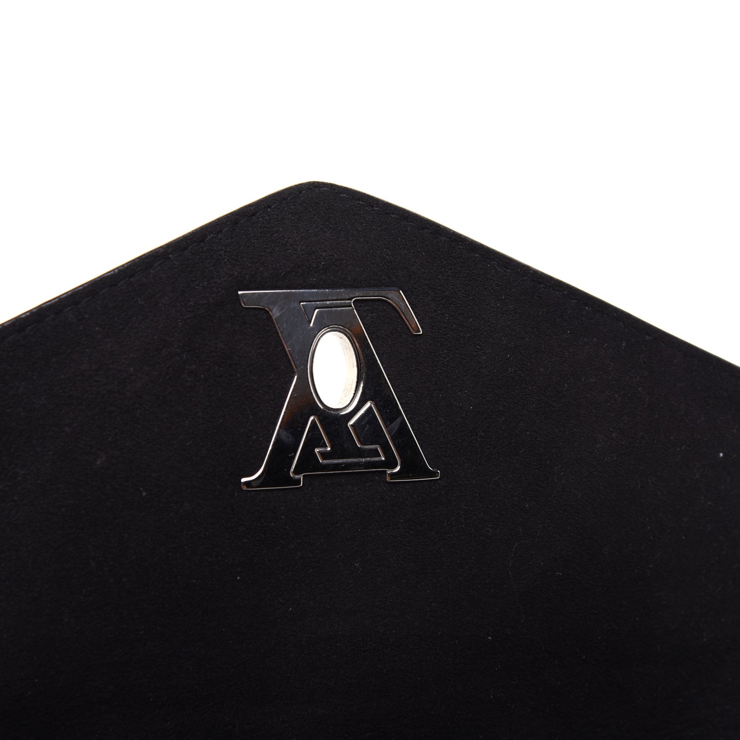 Soft Calfskin My Lockme Chain Bag BB Black