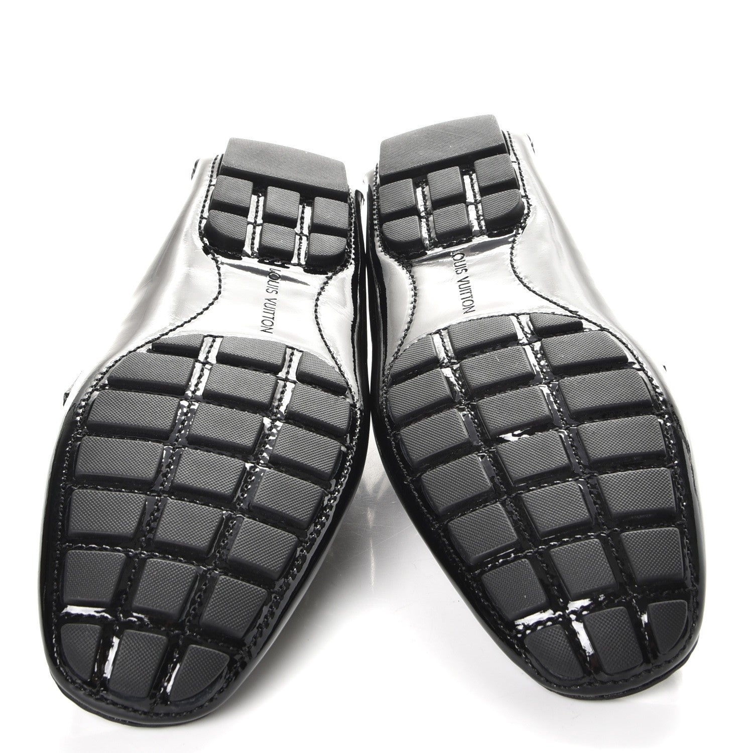 Louis Vuitton Patent Monte Carlo Loafers 9 Black 5 of 10