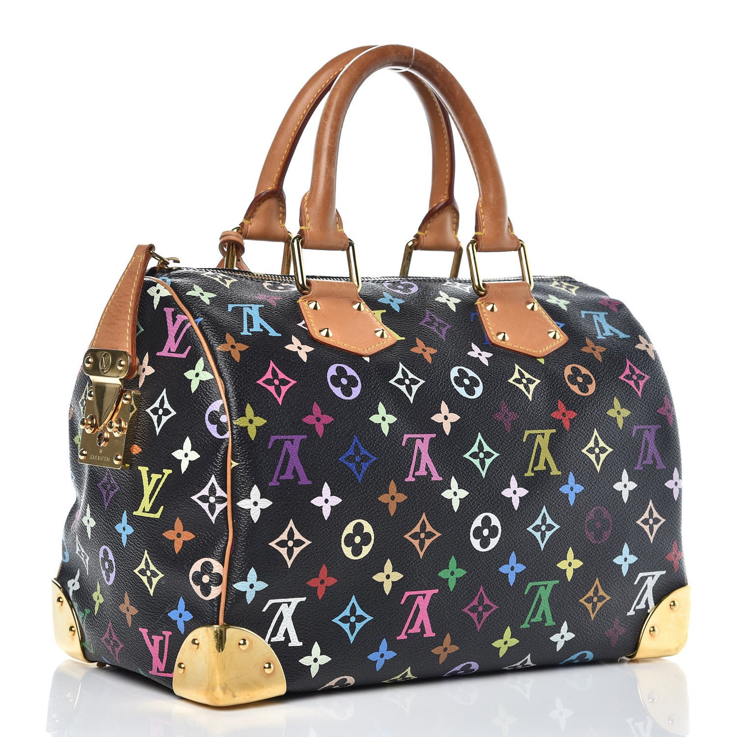 Monogram Multicolor Speedy 30 Black
