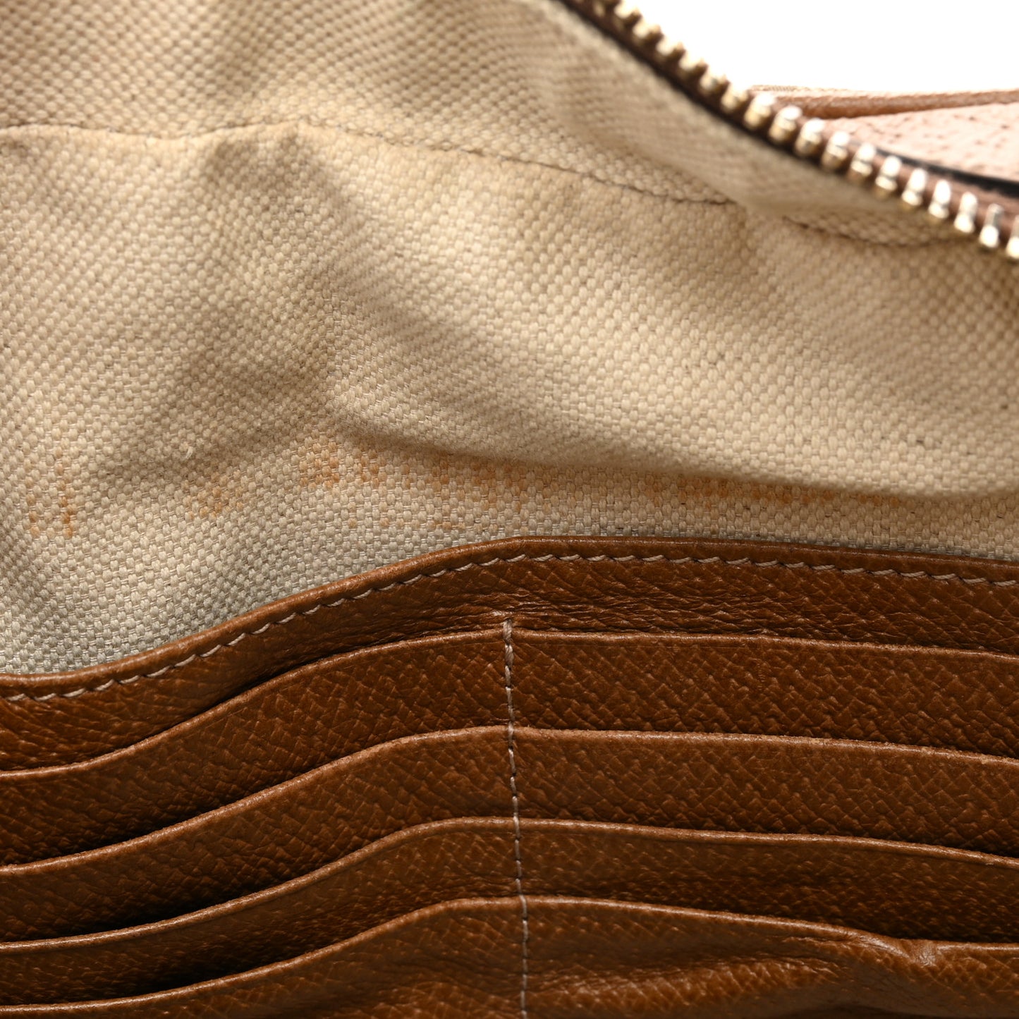 Monogram Mini Bree Messenger Bag Beige Tabacco