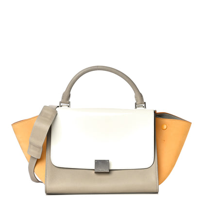 Celine Smooth Calfskin Medium Tri-Color Trapeze Butter 1 of 9
