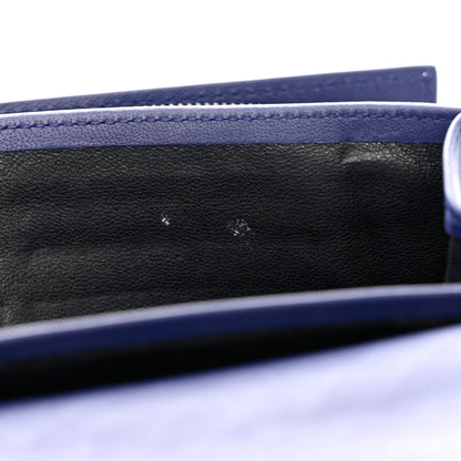 Bottega Veneta Nappa Intrecciato Continental Flap Wallet Atlantic 9 of 9