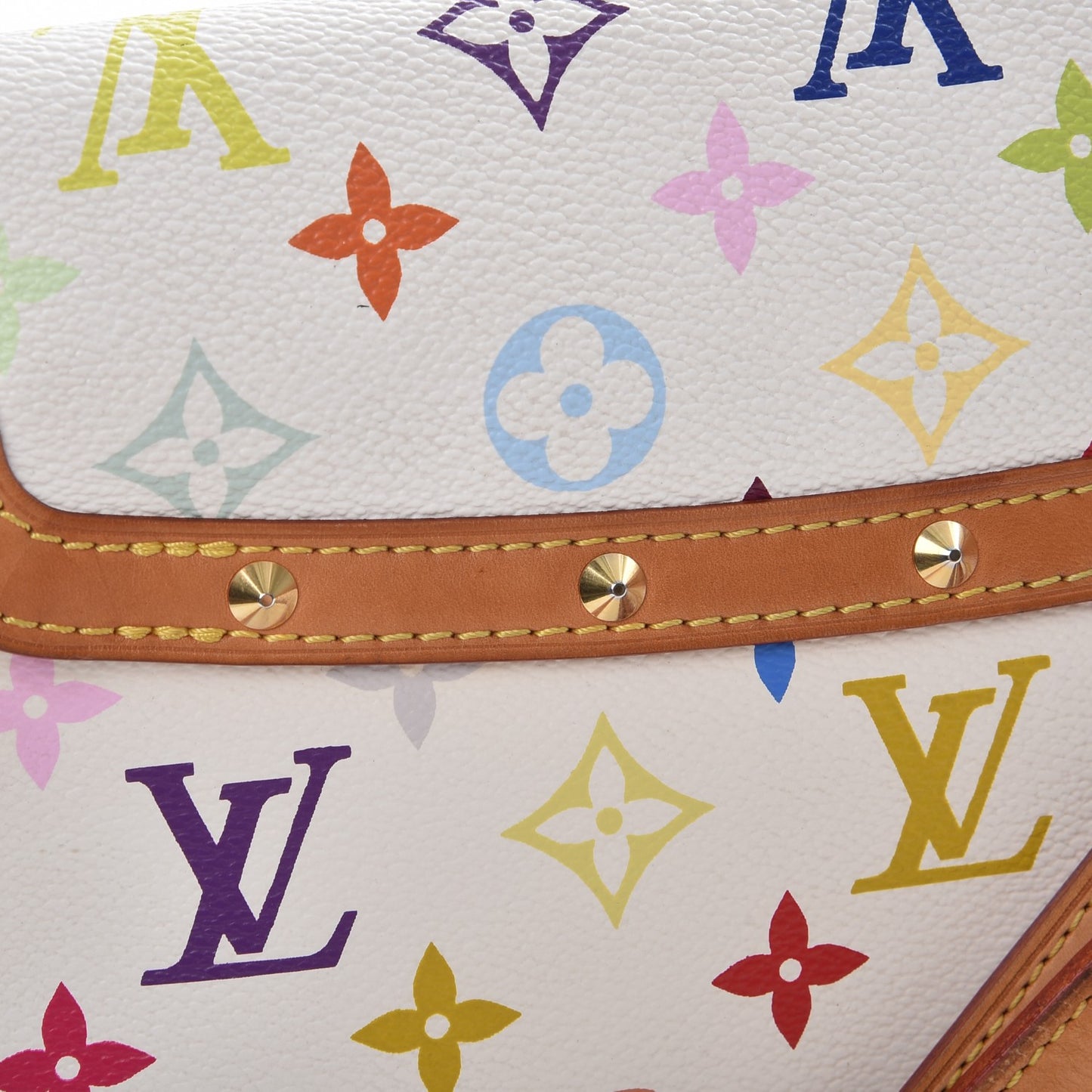 Monogram Multicolor Sologne White