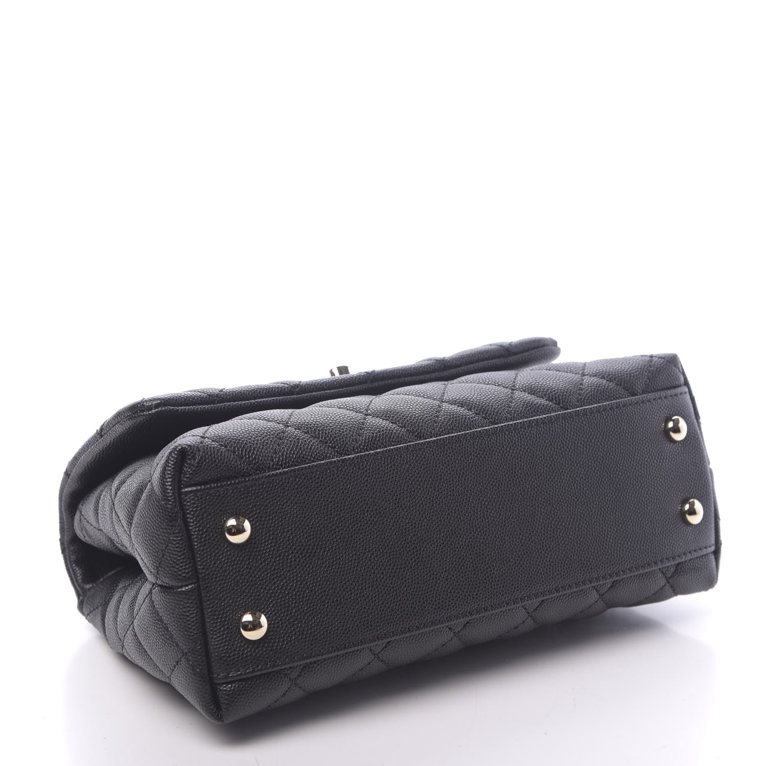Chanel Caviar Quilted Mini Coco Handle Flap Black 5 of 12