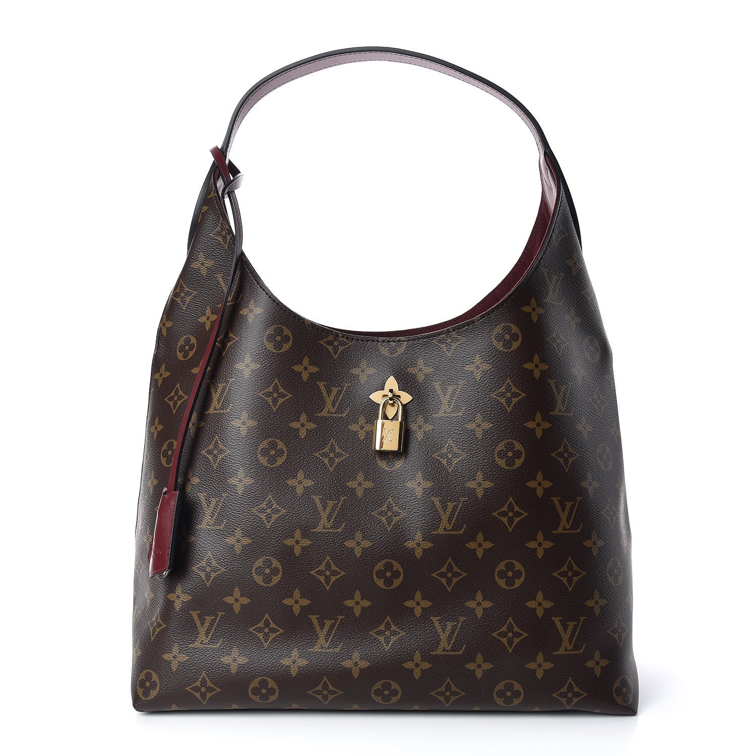 Louis Vuitton Monogram Flower Hobo Bordeaux 1 of 9