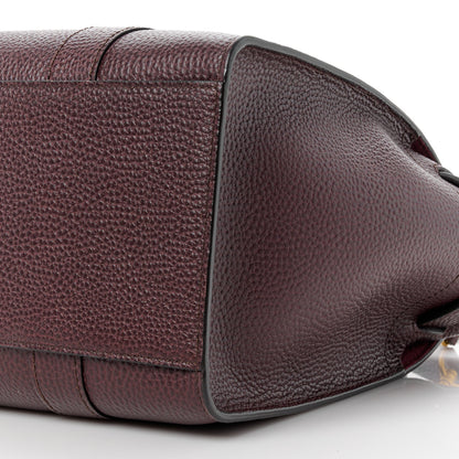 Mulberry Grain Vegetable Tanned Calfskin Small Zipped Bayswater Oxblood 11 of 13