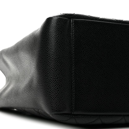 Chanel Caviar Quilted Grand Shopping Tote GST Black 9 of 14