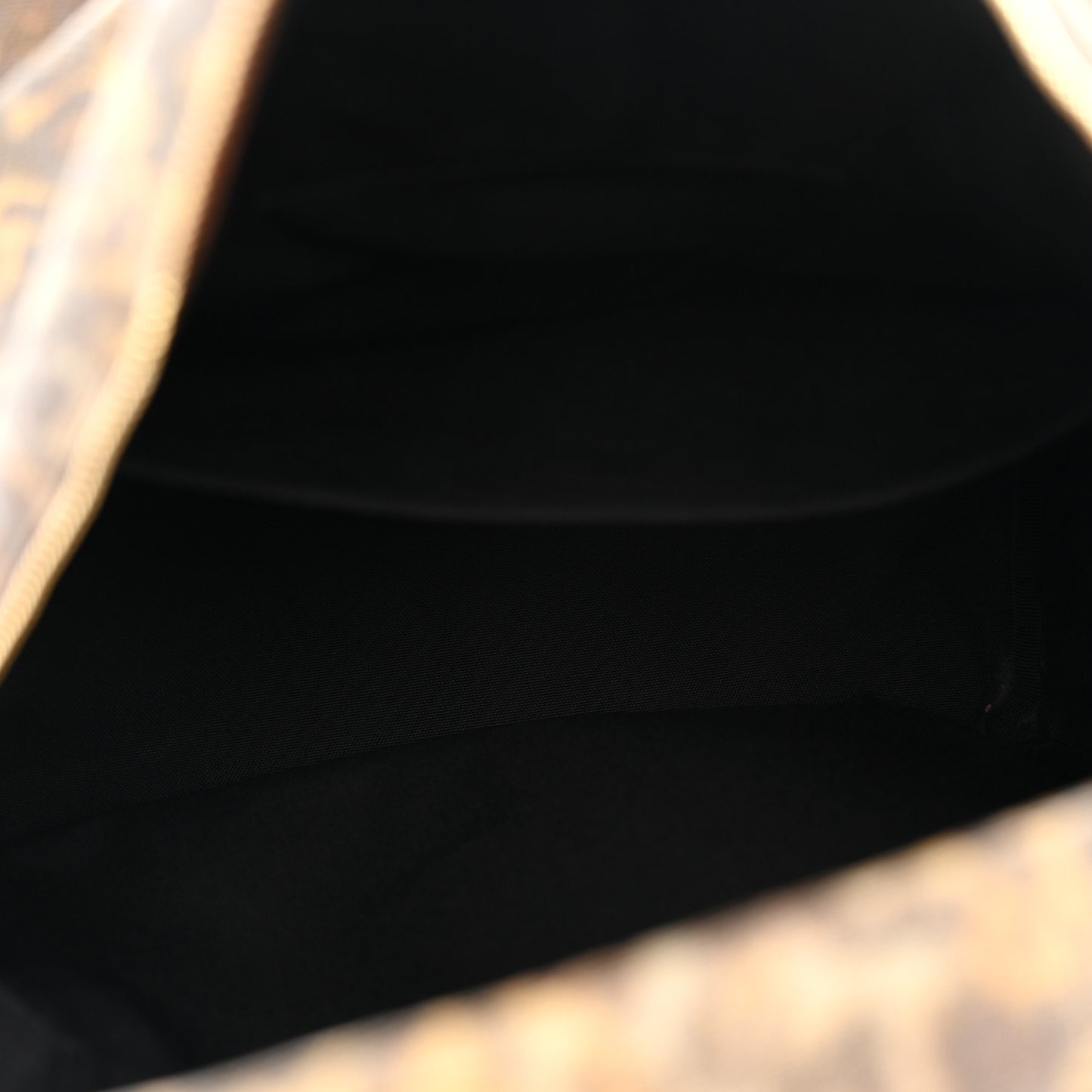 Coated Canvas Jaguar City Backpack Brown Multicolor