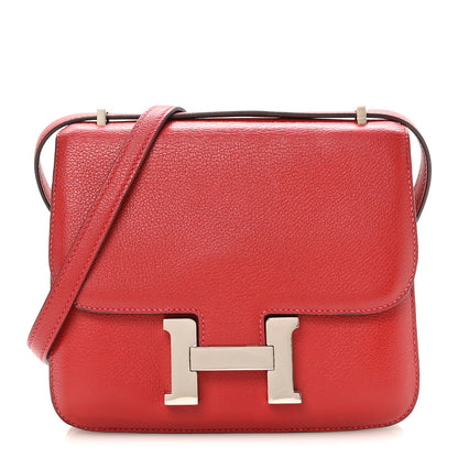 Hermes Chevre Mysore Constance 18 Rouge Piment 1 of 11