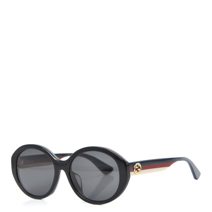 Gucci Round Web Sunglasses GG0279SA Black 1 of 8