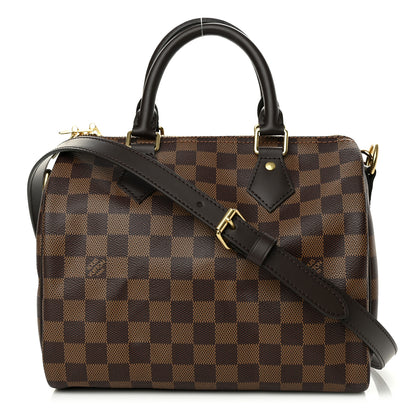 Louis Vuitton Damier Ebene Speedy Bandouliere 25 1 of 8