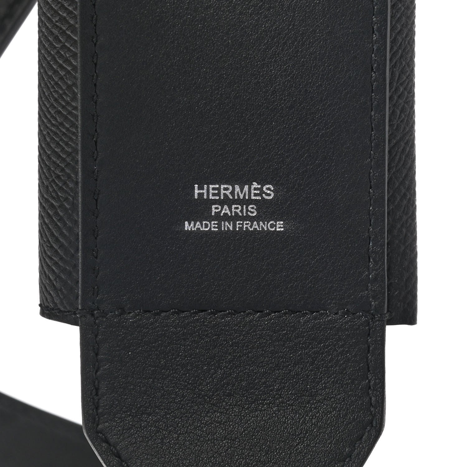 Hermes Swift Epsom Pocket Kelly Shoulder Strap Black 4 of 5