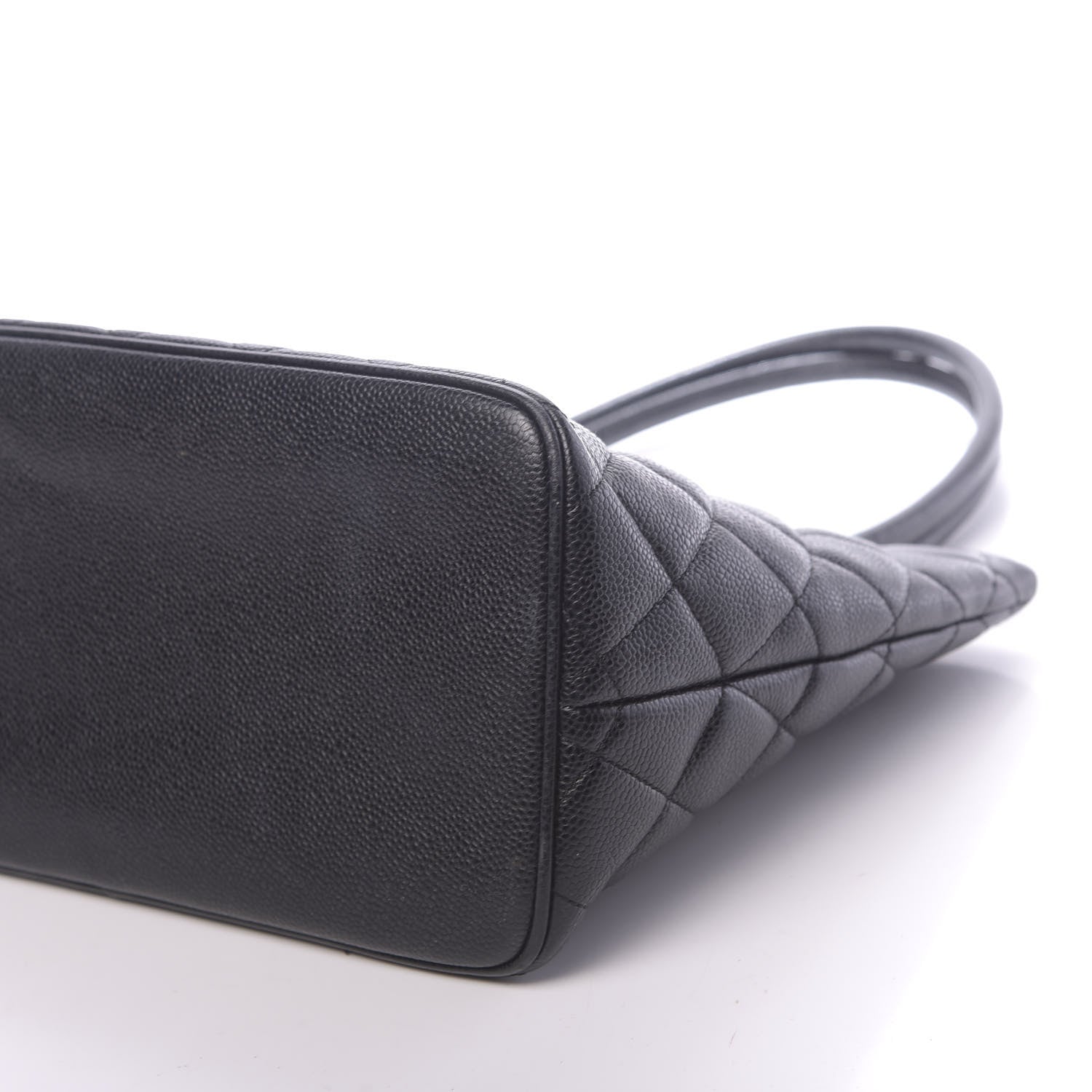 Chanel Caviar Quilted Medallion Tote Black 12 of 18