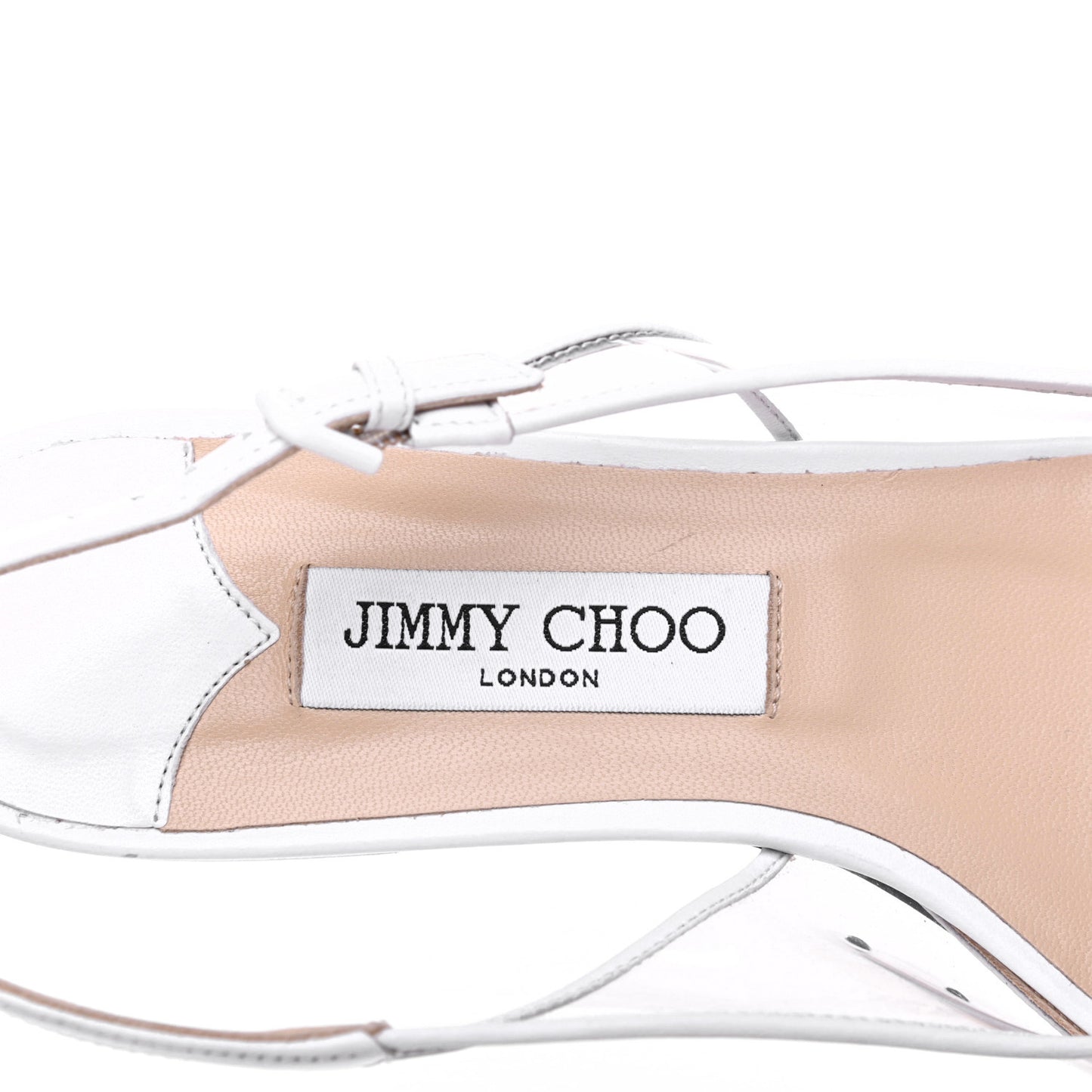 Kid PVC Erin Slingback Flats 39 White