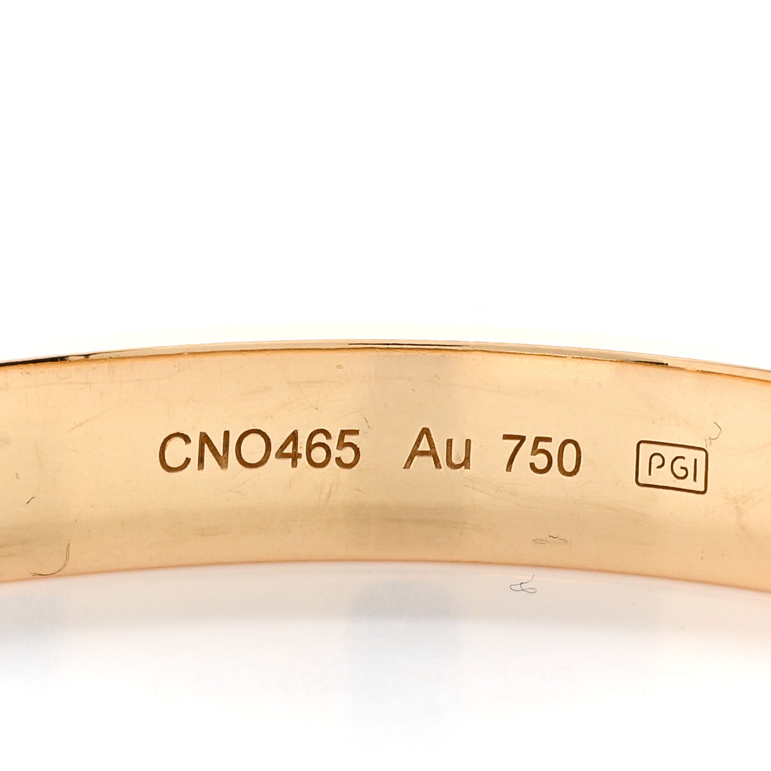 Cartier 18K Yellow Gold Love Bracelet 16 4 of 4