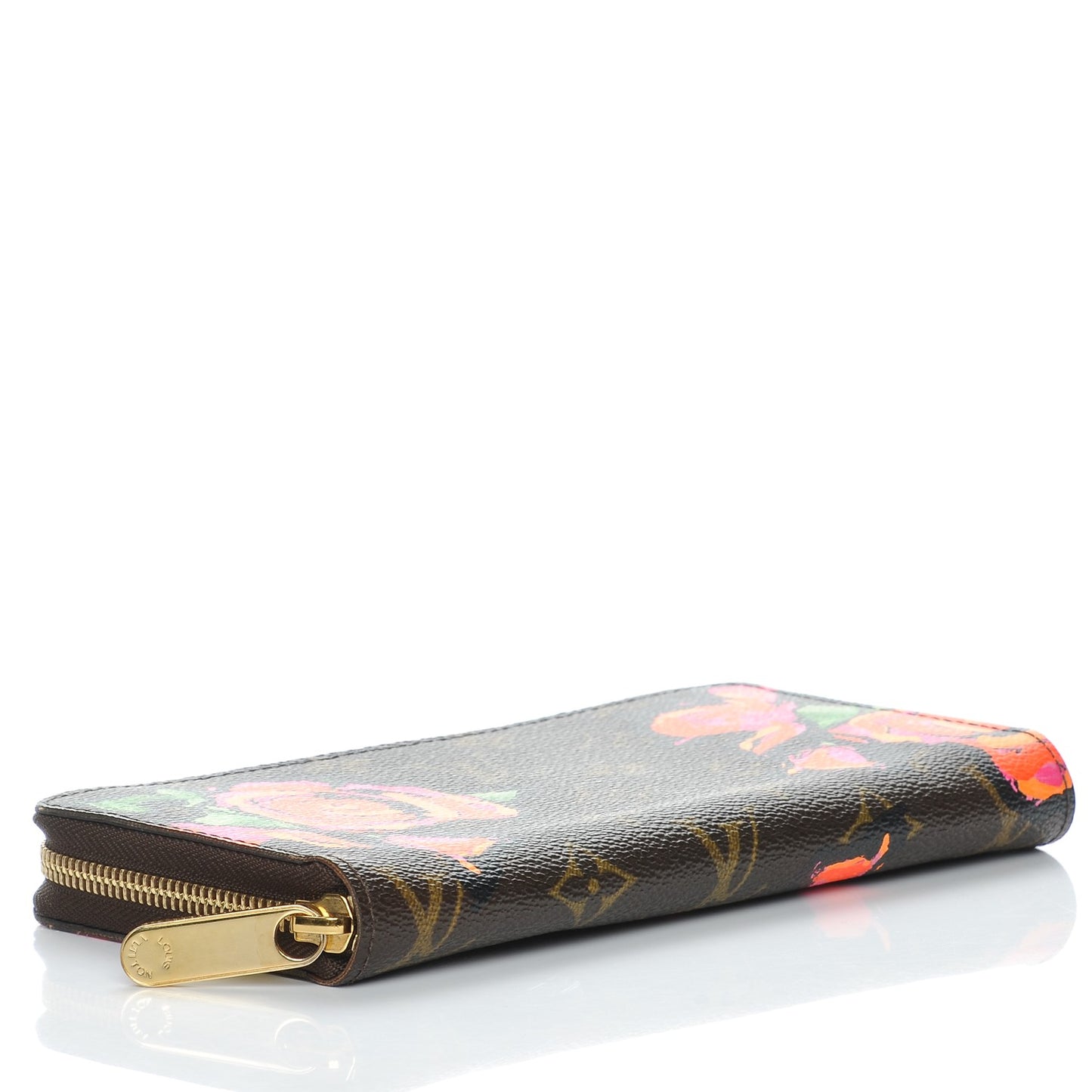 Monogram Roses Zippy Wallet