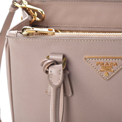 Prada Saffiano Mini Galleria Double Zip Tote Cammeo 13 of 17