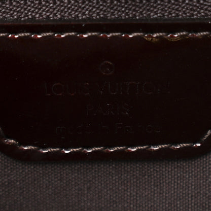 Louis Vuitton Vernis Rayures Wilshire PM  Amarante 6 of 11