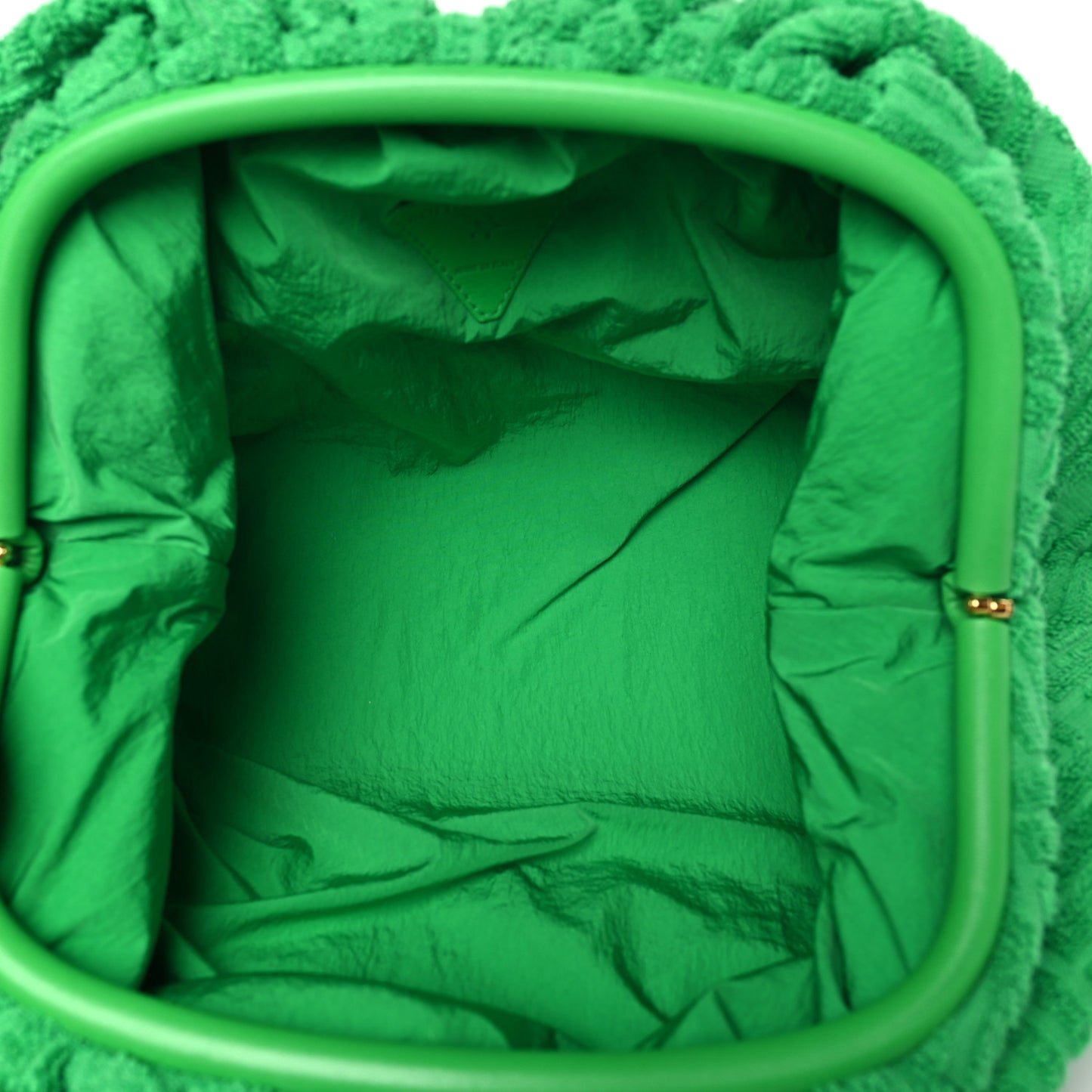 Sponge Fabric The Pouch Clutch Grass