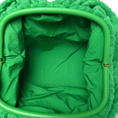 Bottega Veneta Sponge Fabric The Pouch Clutch Grass 5 of 9