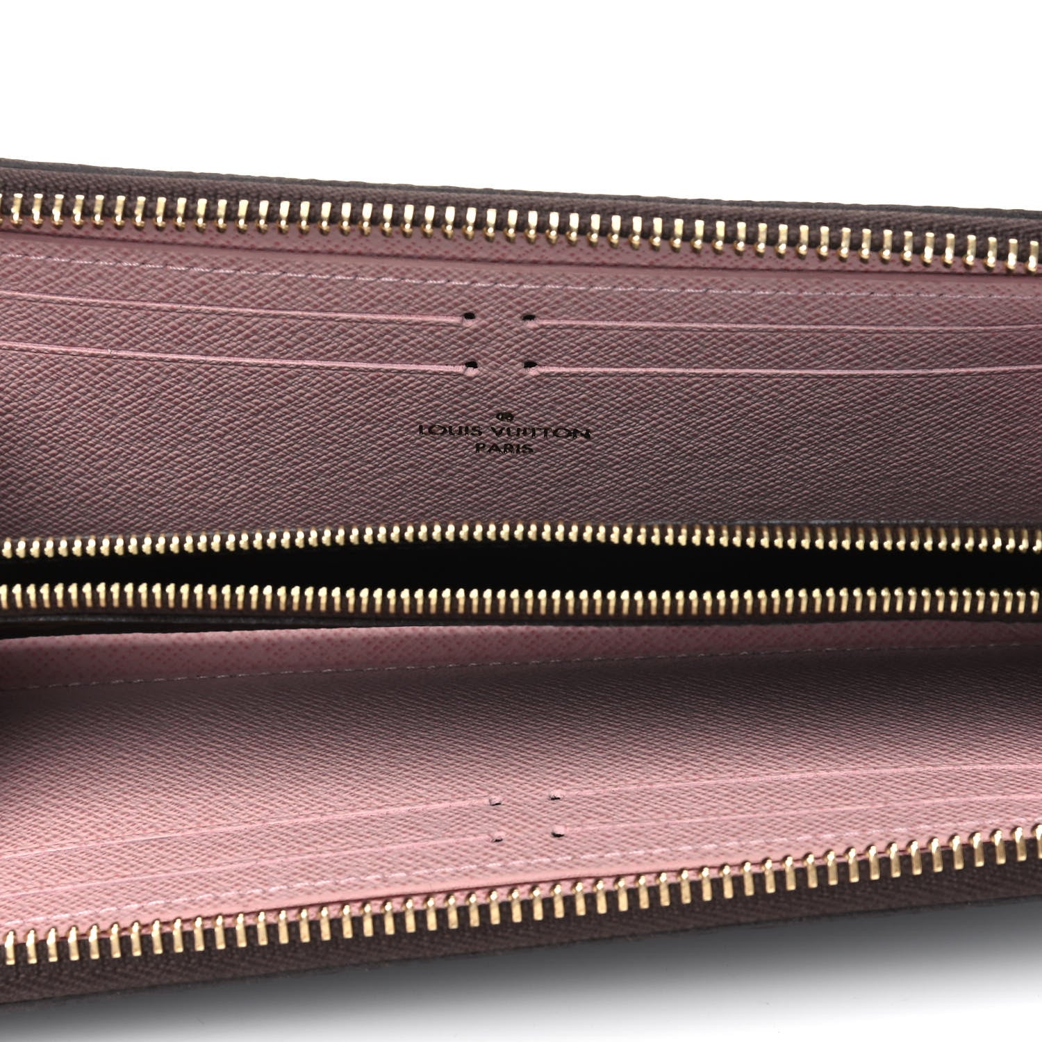 Louis Vuitton Monogram Clemence Wallet Rose Ballerine 4 of 4