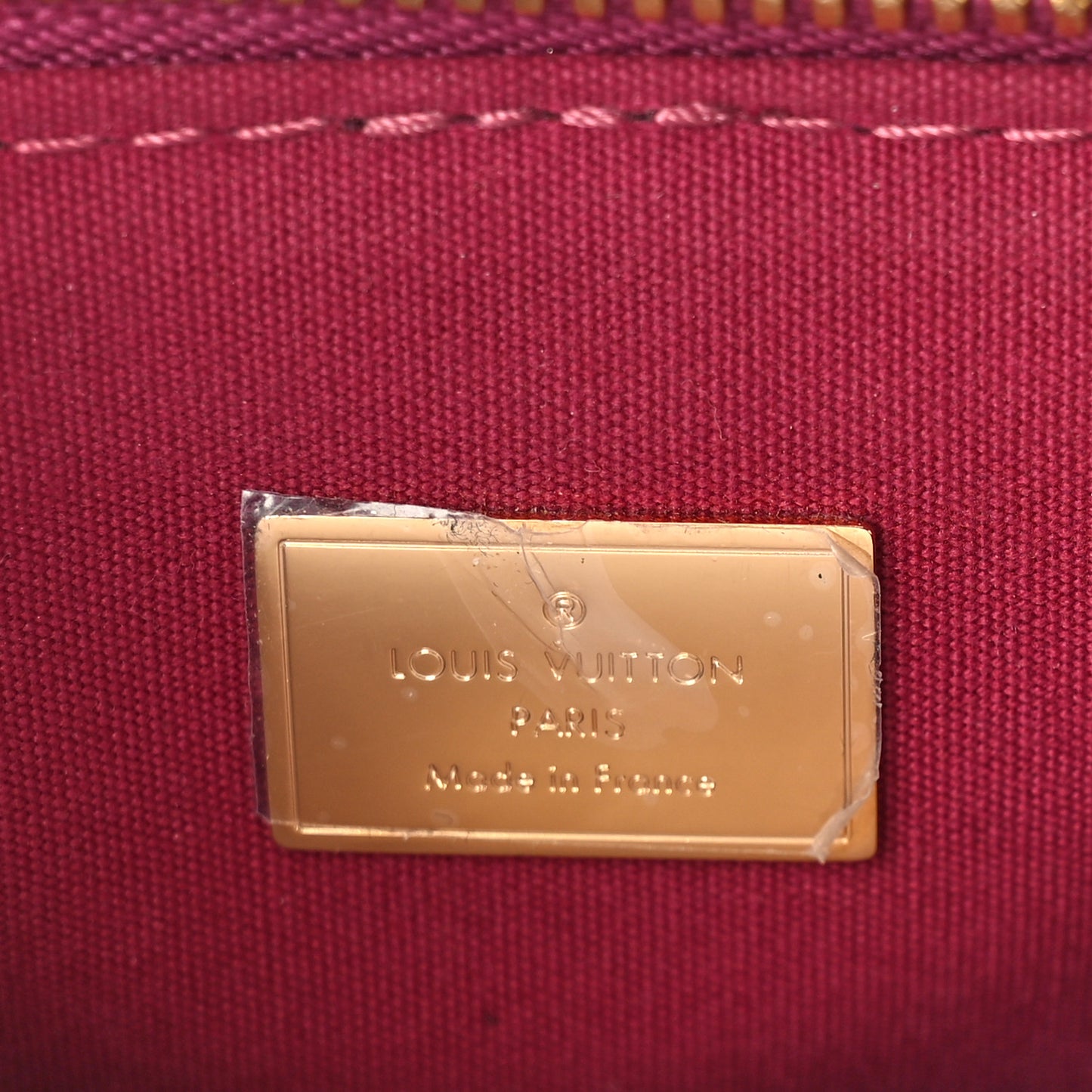 Patent Calfskin Miroir Tote Magenta