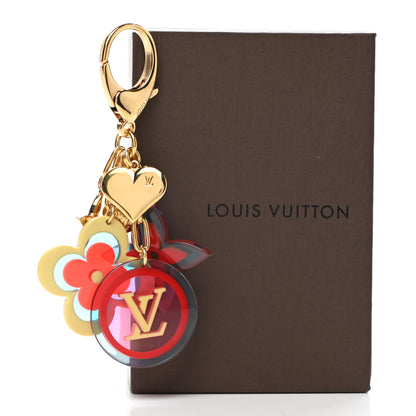 Louis Vuitton Resin Candy Fleurs Bag Charm Multicolor 4 of 4